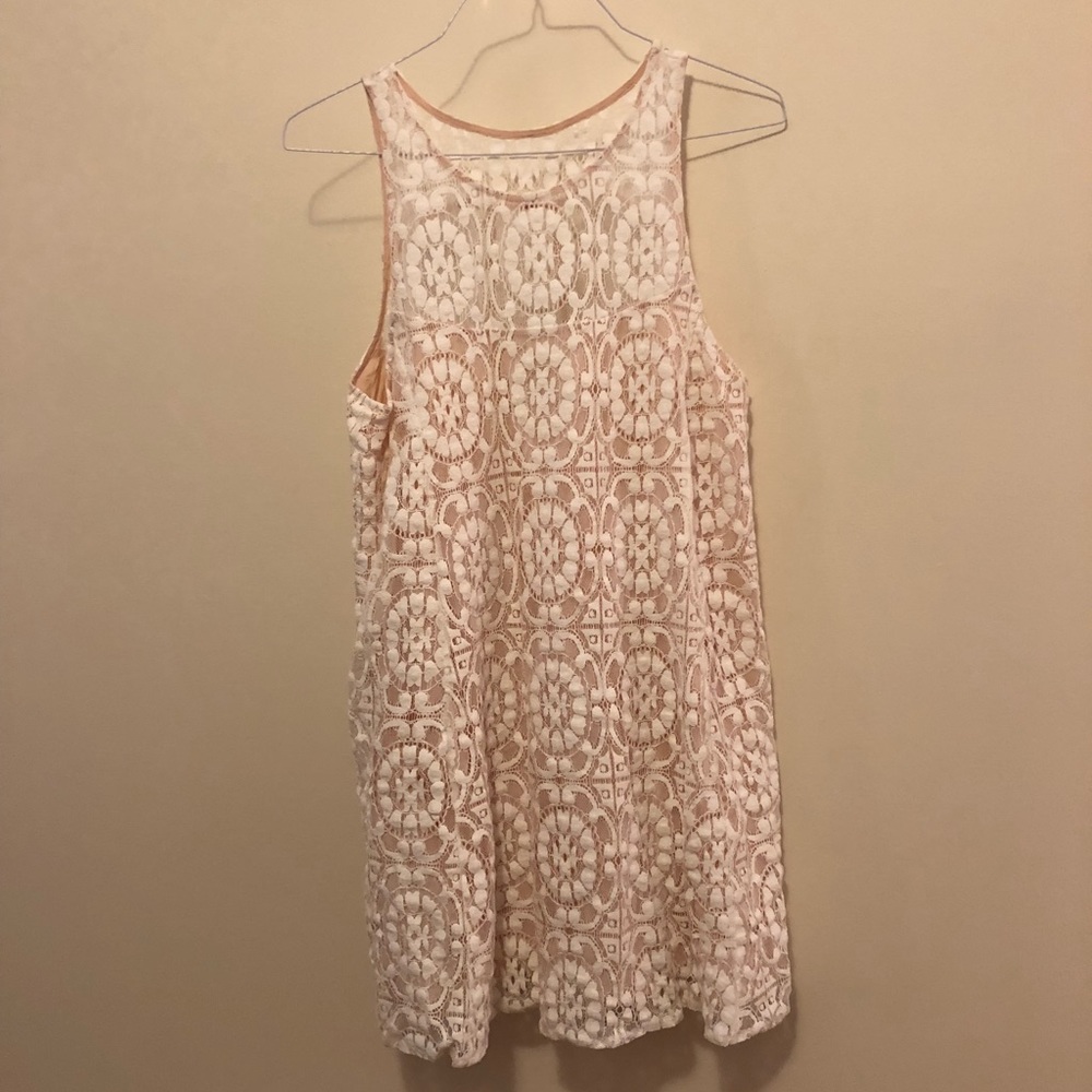 Free People Wallflower Ivory Tent Dress